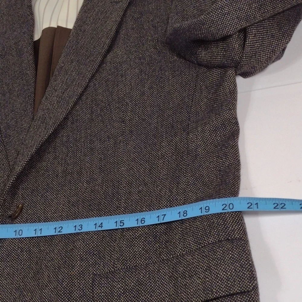 Tommy Hilfiger Men's Tweed Blazer - Brown Size (42) R